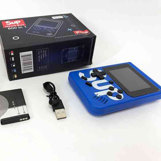 Приставка в ретростиле, Гейм бокс на 400 игр, Детские приставки, Портативная игровая консоль 400в1 PV-57 Львов