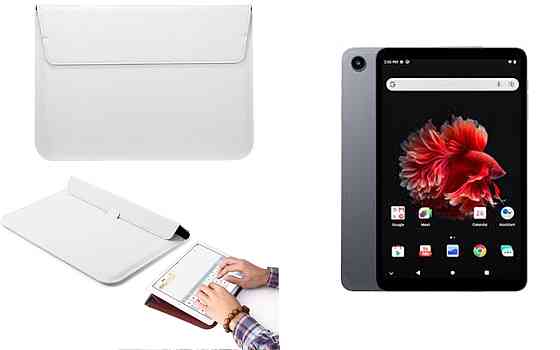 Чохол-конверт VitoCase для ALLDOCUBE iPlay mini 50 Pro, з функцією підставки для планшета Білий Київ