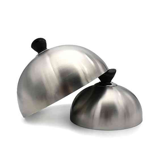 Набор крышек для блюд в гриле SANTOS, из нержавеющей стали, комплект 2 шт 890505 Код: 010994 Ровно