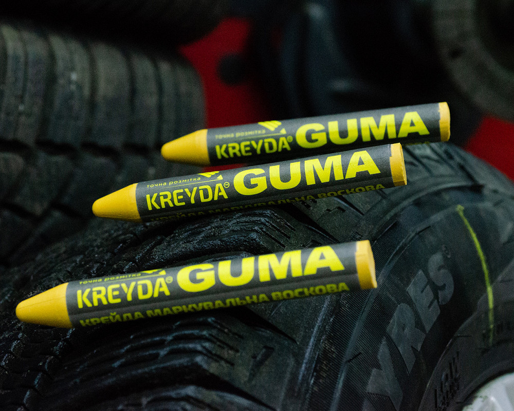 Для Гуми, крейда воскової розмічальний (жовті) GUMA - 2шт Павлоград - фото 4