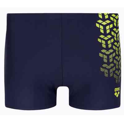 Плавки Arena Kikko V Swim Short 006703-760 темно-синій, жовтий 85 (3468337154259) Винница