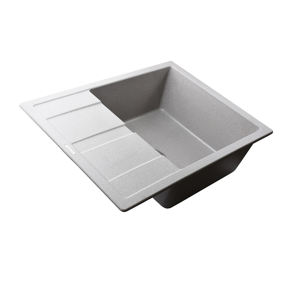 Гранітна мийка Globus Lux ONE сірий камiнь 650x500мм-А0005 Тернопіль - фото 3
