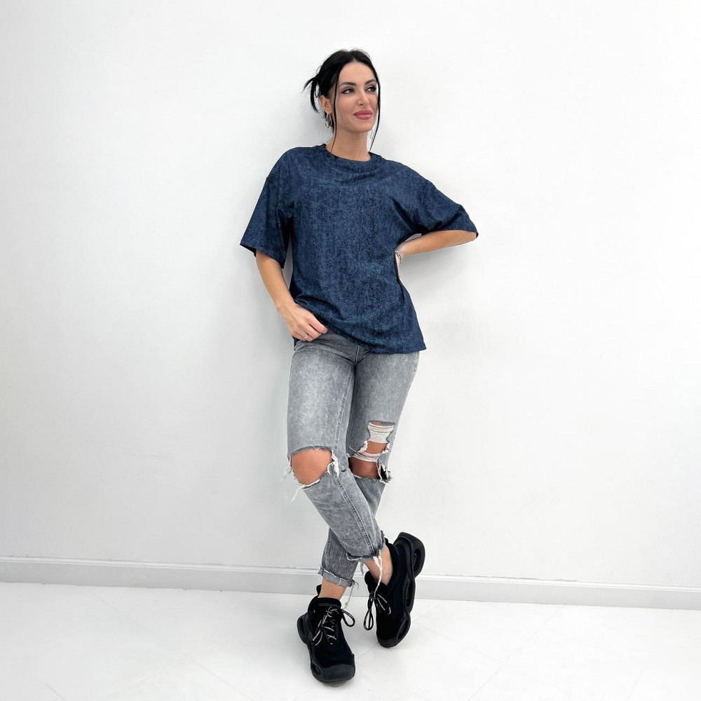 Базова футболка тай-дай "Simple" (Турція) оптом | Норма і батал Київ - фото 5