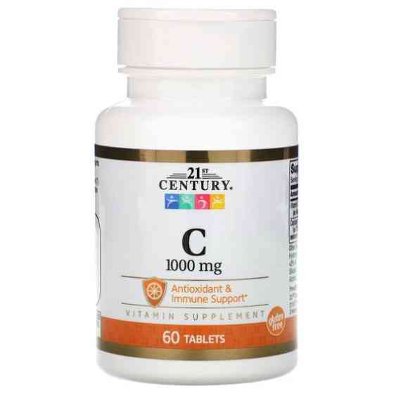 Вітамін С 21th century Vitamin C 1000 mg 60 Tablets Луцьк