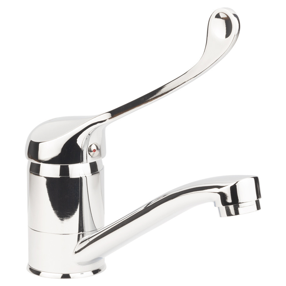 Змішувач s12 Ø40 медичний вилив прямий 150 мм на шпильці AQUATICA (9712150) Київ - фото 1