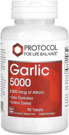Экстракт чеснока Protocol for Life Balance Garlic 5000 5000 мкг 90 таб Киев