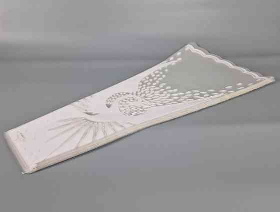 Упаковка конус под цветы h80/14низ/38верх(100шт) узор 182 (4) (100 шт) Харьков