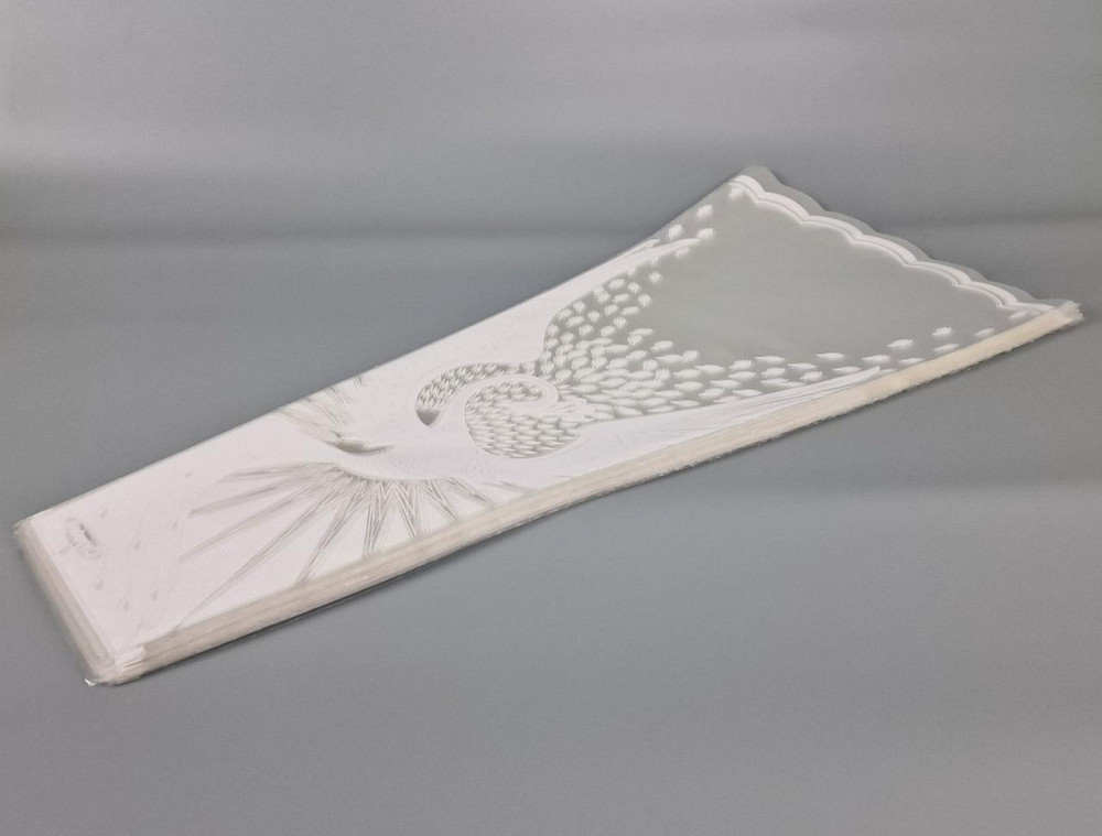 Упаковка конус под цветы h80/14низ/38верх(100шт) узор 182 (4) (100 шт) Харьков - изображение 2