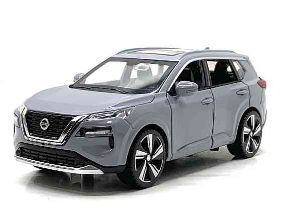 Машина TK Union Group Nissan x trail металопластик 1:32 звук світло інерція Сіра (ТК-10415) Чернігів