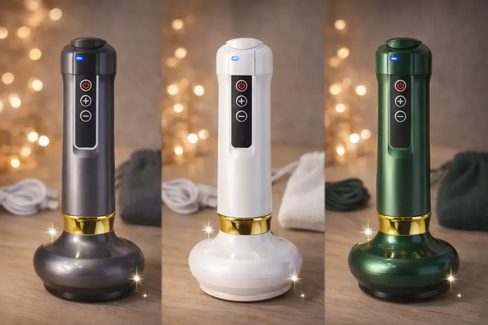 Вакуумный массажер для корректировки фигуры и антицеллюлитного массажа с подогревом Коломия - фото 1