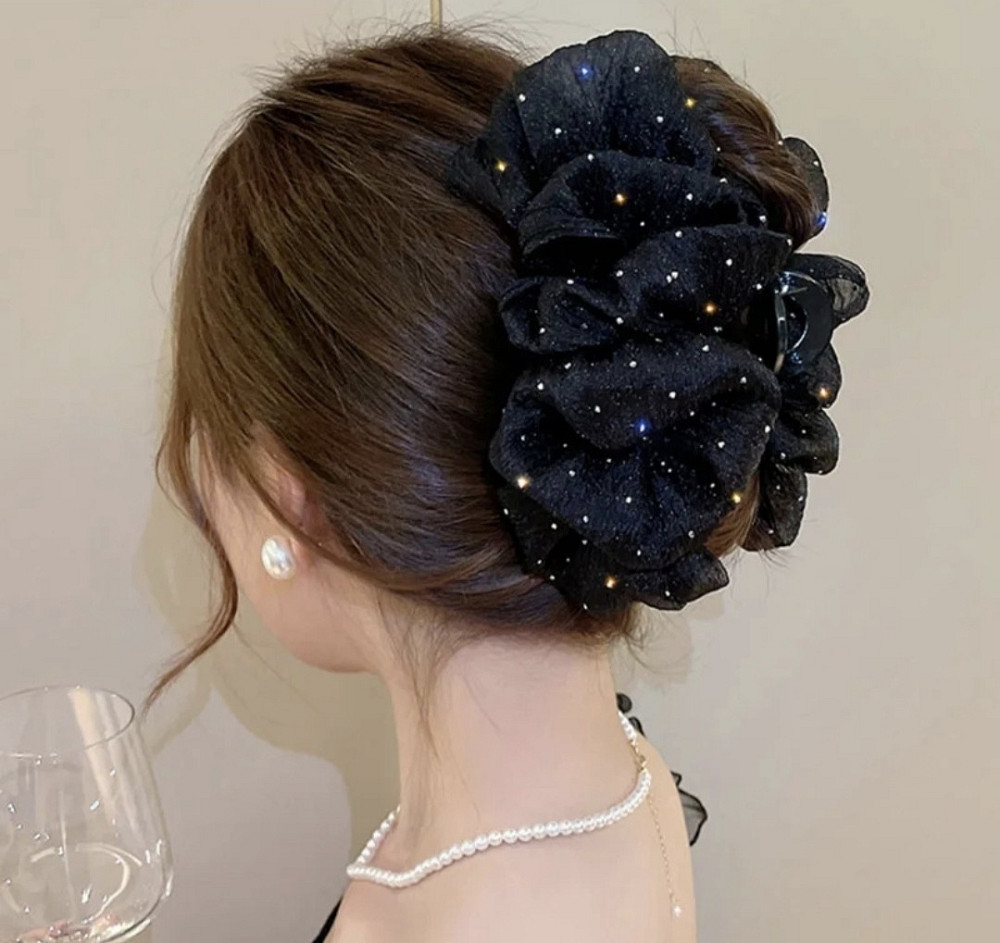 Шпилька крабік "Бант" великий Сміла - фото 2