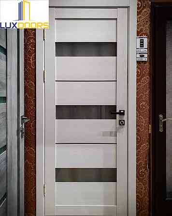 Двери Praga Лиственница белая Полотно, покрытие eco-tex Киев