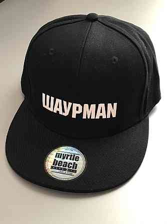 Чорна Кепка/Сніпбек із Вашим написом Чернівці