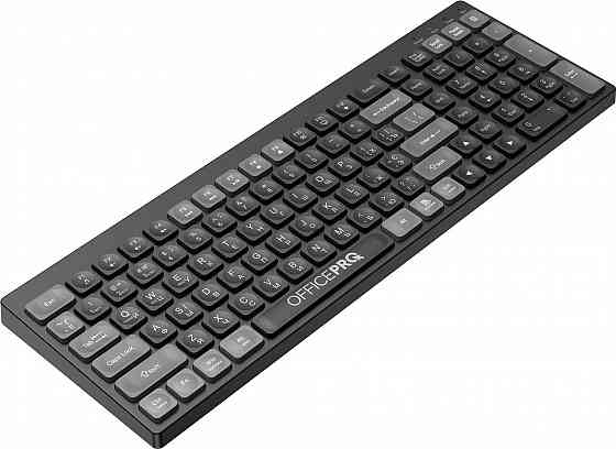 Клавіатура бездротова OfficePro SK985B Bluetooth Black Чорний Харьков
