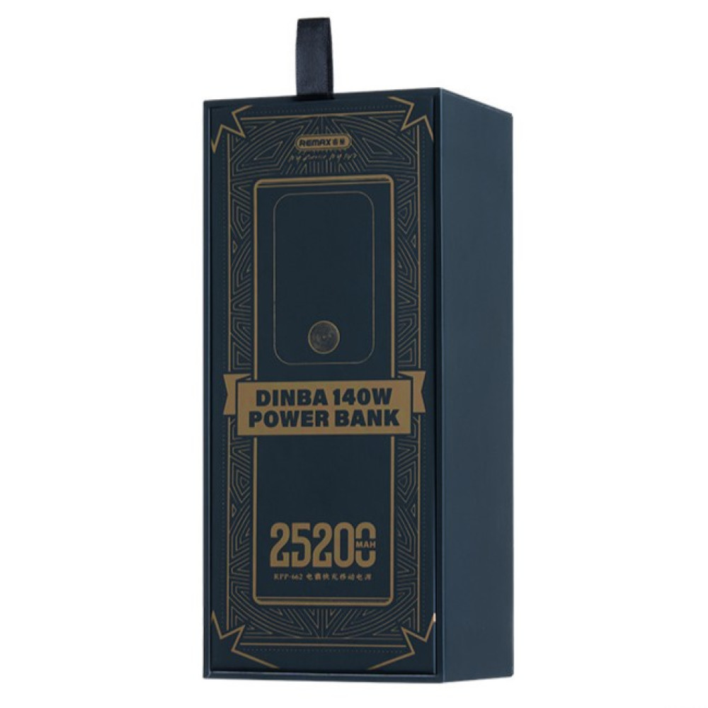 Универсальная мобильная батарея Remax RPP-662 25200mAh QC+PD (22.5W+140W) Синий Винница - изображение 3