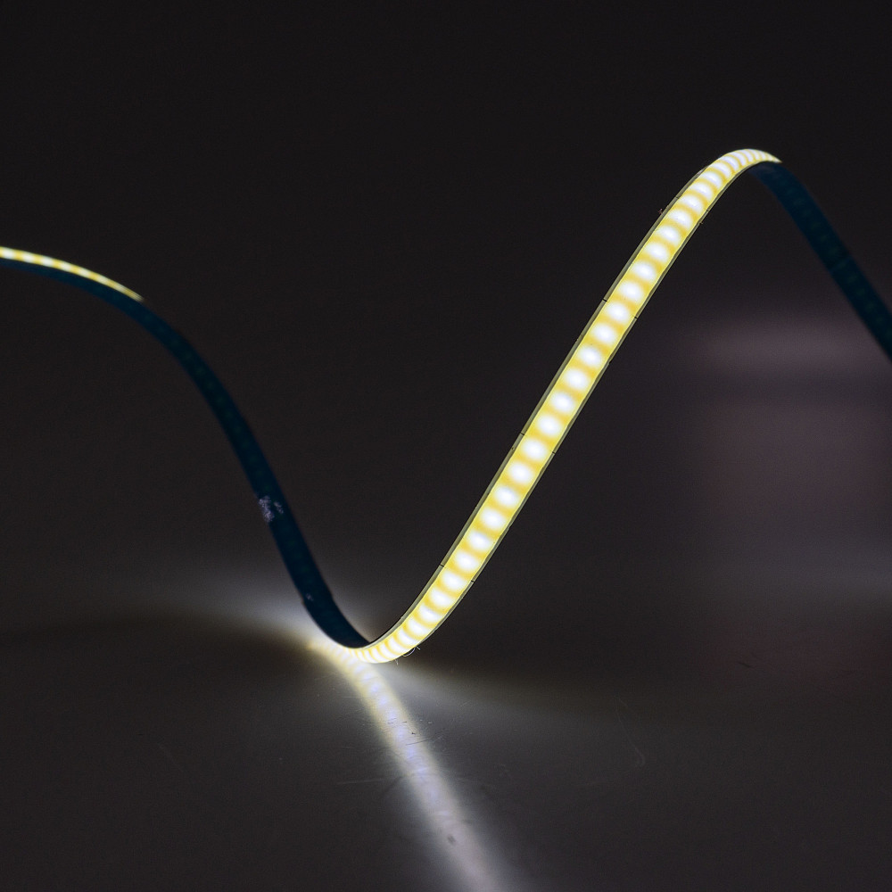 Miboxer 5мм LED стрічка COB CCT Tunable White 2700K-6500K суцільного світіння 24VDC (5М) Київ - фото 1