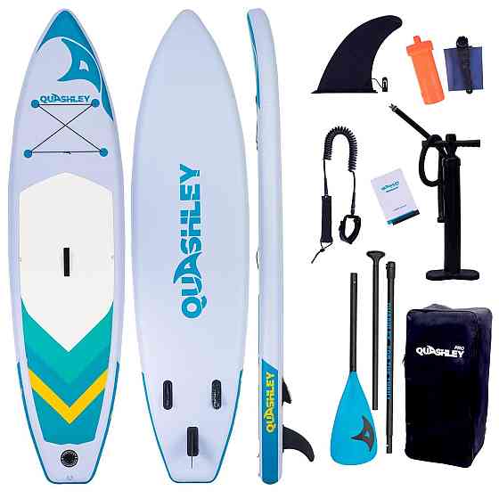 Доска SUP Quashley LB небесный цвет Skye 11 Дніпро