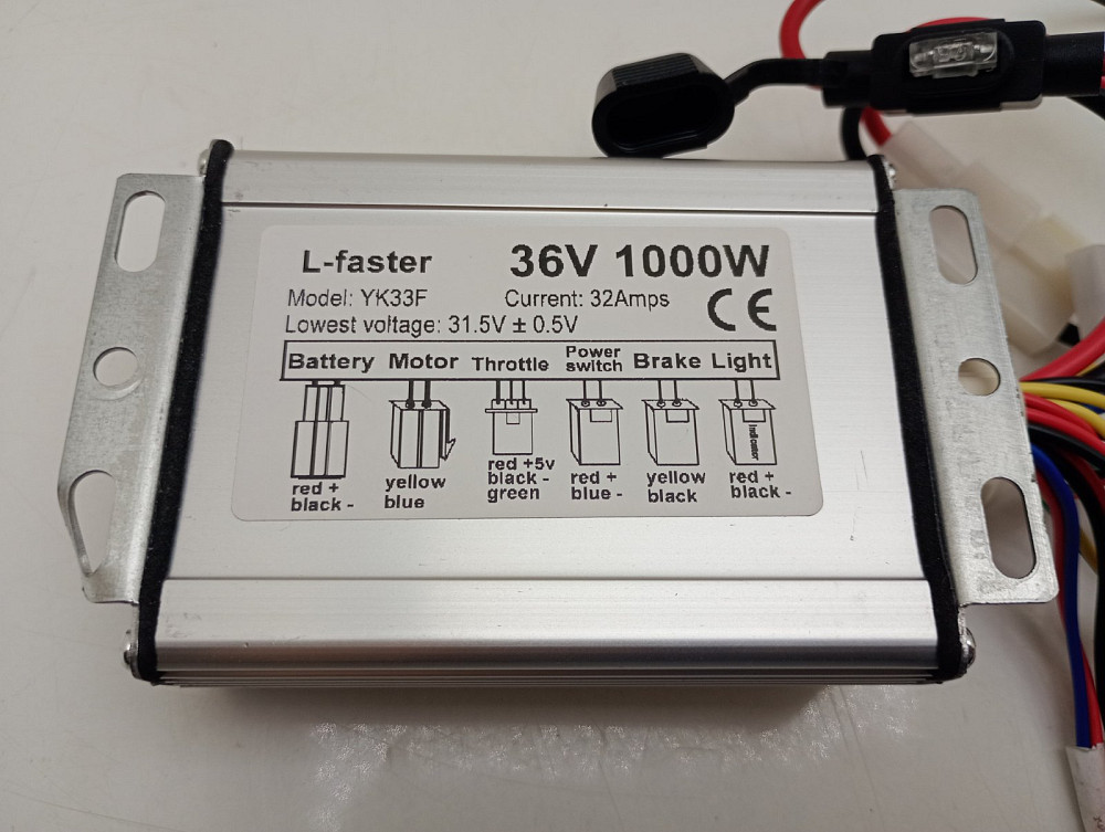 Контролер швидкості для щіткового двигуна L-faster YK33F (товар вживаний) Луцк - изображение 2