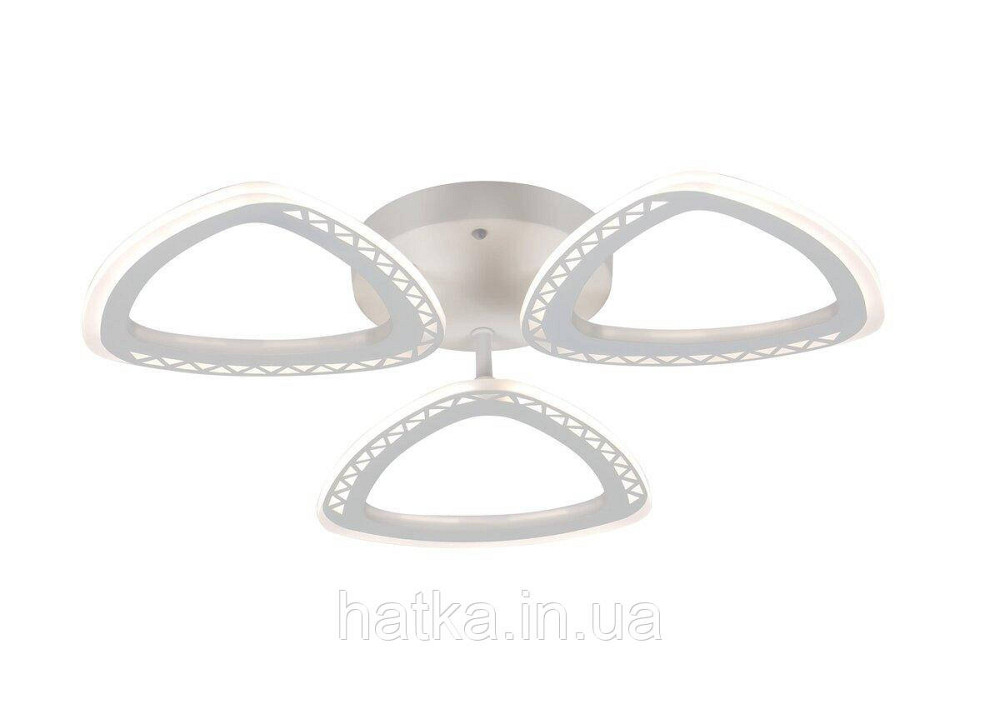 Світлодіодна люстра VALESO G 2704/3 Білий 54W Київ - фото 1