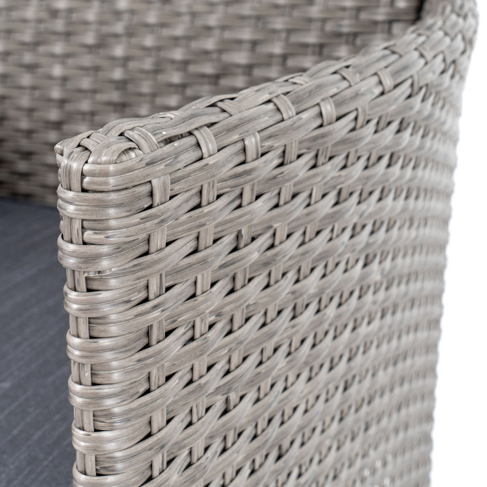 Комплект садових меблів меблі Di Volio Siena сірий/графітовий Киев - изображение 5