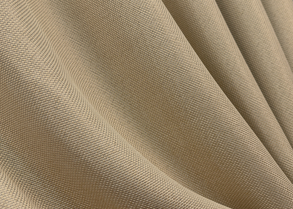 Комплект коротких штор VR-Textil Лен-блэкаут Лен Мешковина № 292ш Бежевый 130х170см 2 шт (35-0275) Киев - изображение 5