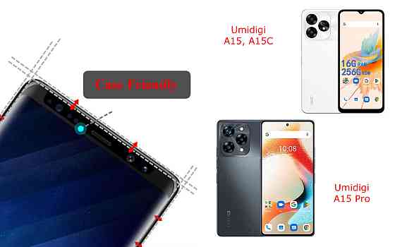 Захисне скло HyperGlass Pro для Umidigi A15, A15C, A15 Pro – максимальна чутливість та захист Київ