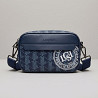 Чоловіча брендова сумка, барсетка на плече Lacoste (1097) blue