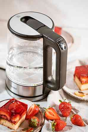 Електрочайник Mesko MS 1301 black 1850-2200Вт/ 1.7л/ скло/ встановлення температури Вінниця