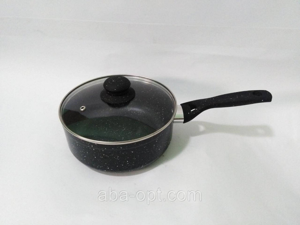 Сотейник Стон гранитное антипригарное покрытие с крышкой V 2.5 л Ø 20 см ( шт ).Aba-Opt Одесса - изображение 1