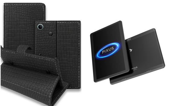 Книжка-трансформер для планшета Pixus Ride 3G 9.6, Ride 4G Pro 9.6, колір Black Krokodil Black Київ