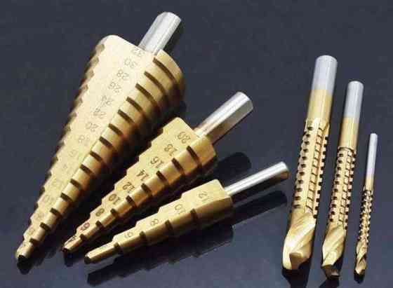 Набір ступінчастих свердел по металу 7790, 6 шт Винница