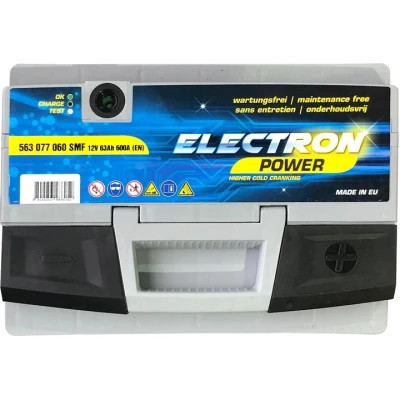 Акумулятор автомобільний ELECTRON POWER MAX 63Ah Н Ев (-/+) 630EN (563 077 063 SMF) Вінниця - фото 2