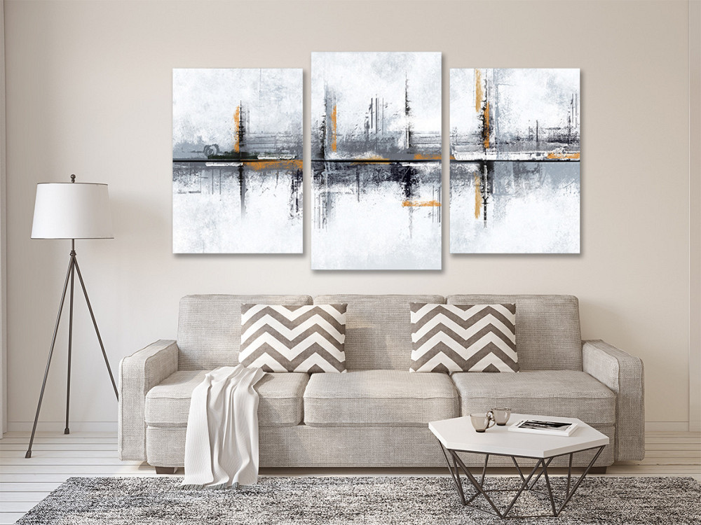 Модульная картина в гостиную / спальню Абстракція Art-738_3 70x130 см Киев - изображение 2