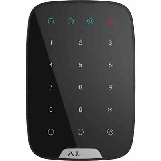 Бездротова сенсорна клавіатура Ajax KeyPad Black (000005653/8722.12.BL1) Клавіатура Харків