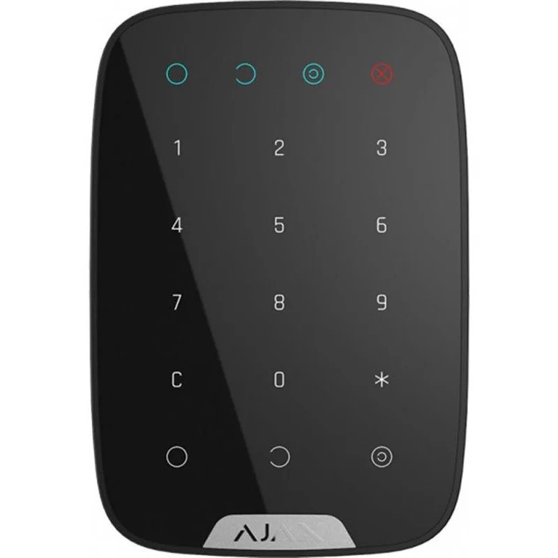 Бездротова сенсорна клавіатура Ajax KeyPad Black (000005653/8722.12.BL1) Клавіатура Харків - фото 2