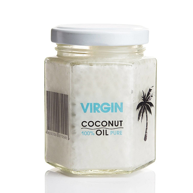 Нерафінована кокосова олія HILLARY VIRGIN COCONUT OIL 200 мл 4820209070040 Вінниця - фото 1