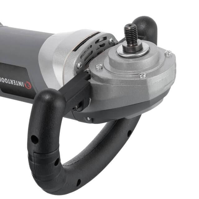 Машина полировальная, 1.4 кВт, 1000-3000 об/мин, 180 мм INTERTOOL DT-0280 Киев - изображение 7