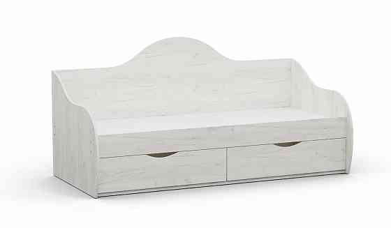 Ліжко односпальне L-2, Дуб Крафт Білий, 1932х900х954 Львів