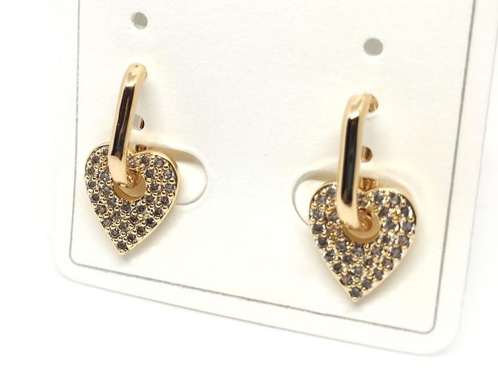 Сережки 2025 медична сталь Сердечки Київ - фото 1