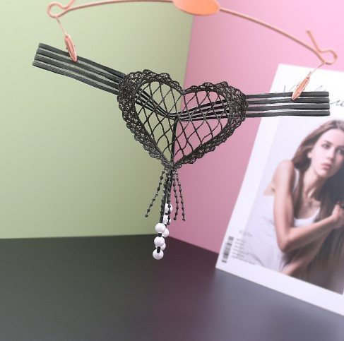 Трусики з бусинками жіночі універсальний хакі Київ - фото 1