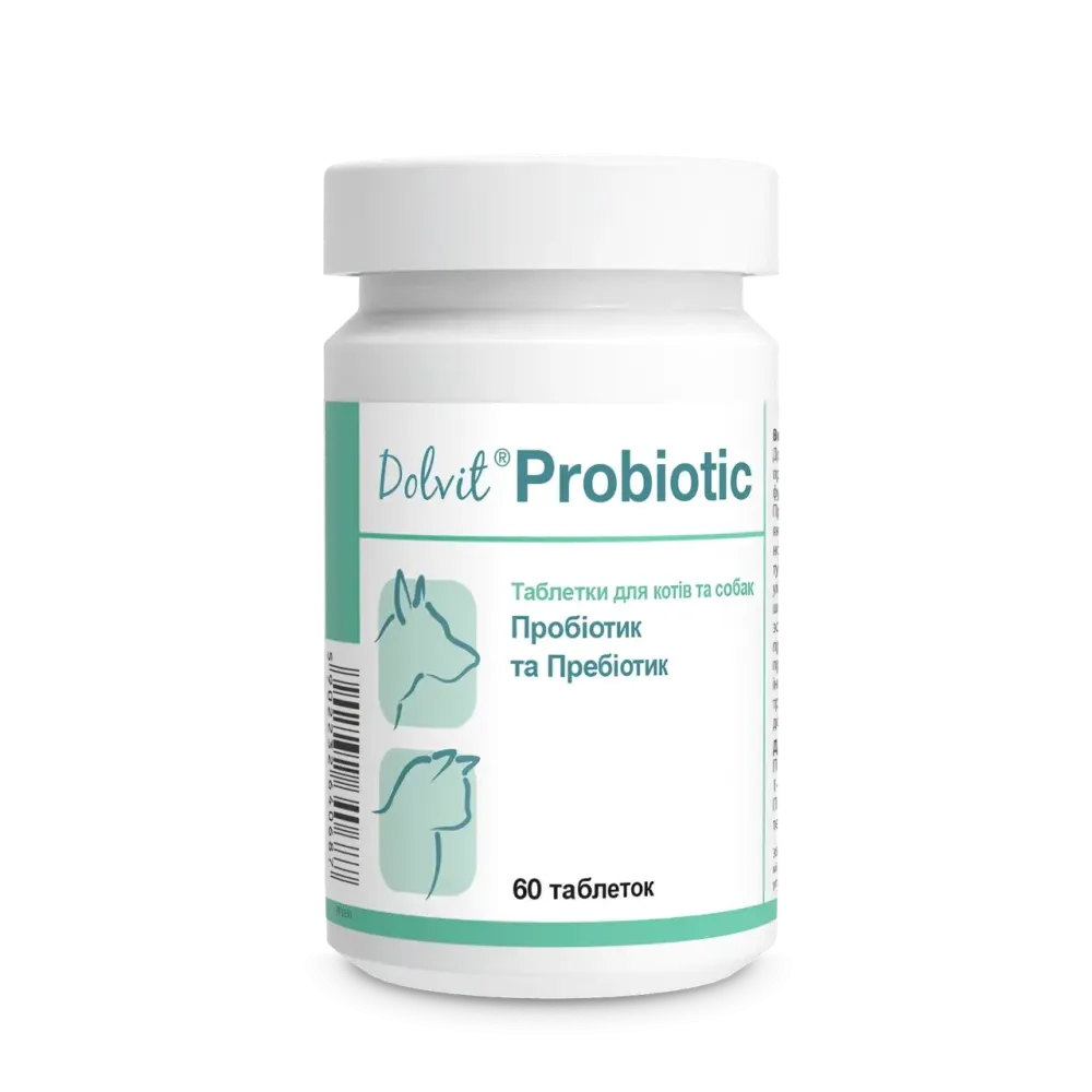 Дополнительный корм для собак Долвит Пробиотик (Dolvit Probiotic) 60 таблеток Дольфос (Dolfos) Винница - изображение 2