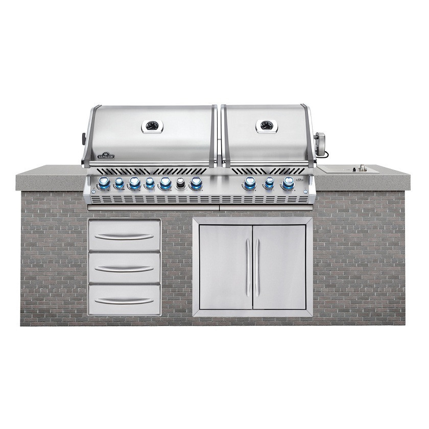 Вбудований газовий гриль Napoleon Prestige PRO-825 з вертілем (69532) нерж сталь BIPRO825RBIPSS Код: 004255 Рівне - фото 8
