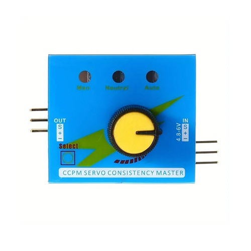 Сервотестер 3-канальный 4.8-6В CCPM, тестер для настройки и проверки сервоприводов моделей и робототехники Киев - изображение 2