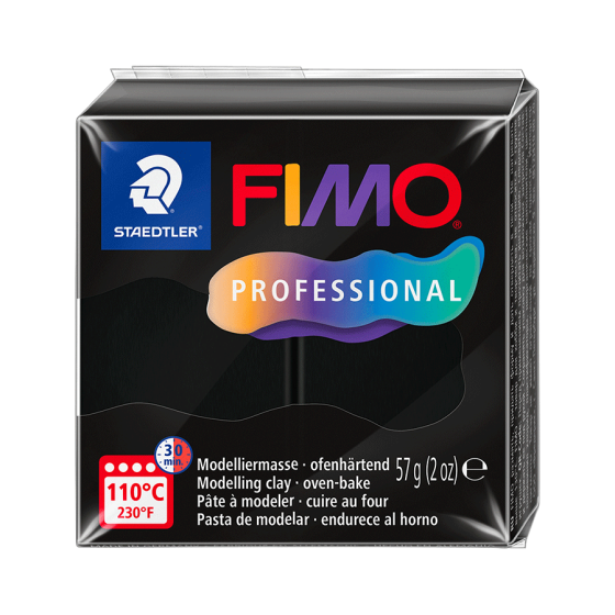 Пластика Professional черная 57г Fimo Київ