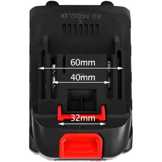 Акумуляторна батарея KRAFFTEC 24V 1500mAh, литий-іонна, для інструментів, перезарядка до 1000 циклів Київ