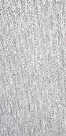 Шпалери вінілові на флізеліні AdaWall Seyyah 1.06х10 однотонні тонкі смуги структурні сіро-блакитні з глянцем Київ