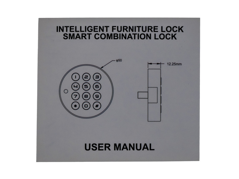 Мебельный замок с кодовой клавиатурой SEVEN LOCK P-12 Киев - изображение 5