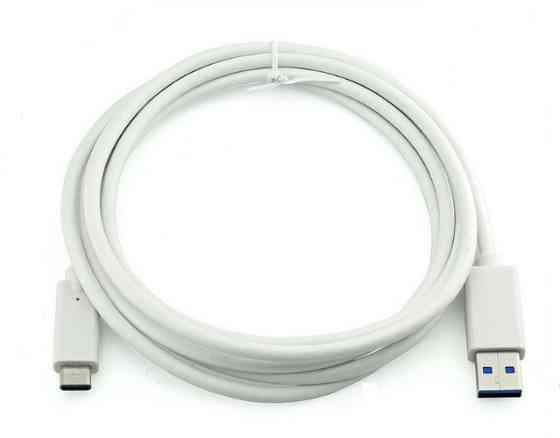 Кабель USB 3.1 Type A - C M/M, 1.0m білий Вінниця