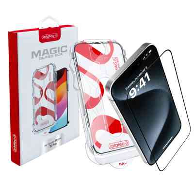 Стекло защитное Intaleo MagicBox Apple iPhone 15 PRO (4820266742850) Винница
