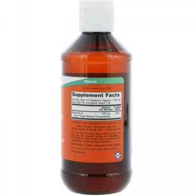 Мінерали Now Foods Рідкий Магній, 8 рідких унцій (236,7 мл) (NOW-01288) Вінниця